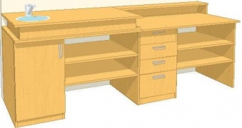 Stalas chemijos kabinetui A034